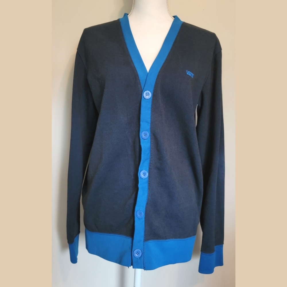 Vintage Vans Of The Wall Cardigan